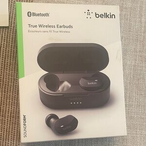 Belkin SoundForm True Wireless Earbuds - Black